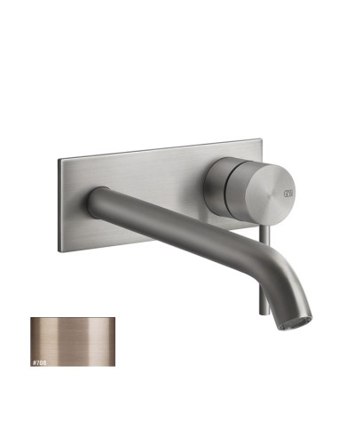 Miscelatore Gessi a incasso per lavabo canna lunga serie 316 Flessa cod.54090 + 54198 con parte incasso - Kallea