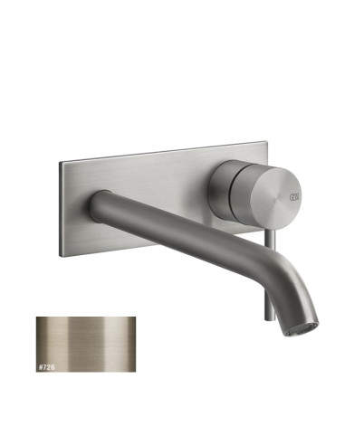 Miscelatore Gessi a incasso per lavabo canna lunga serie 316 Flessa cod.54090 + 54198 con parte incasso - Kallea