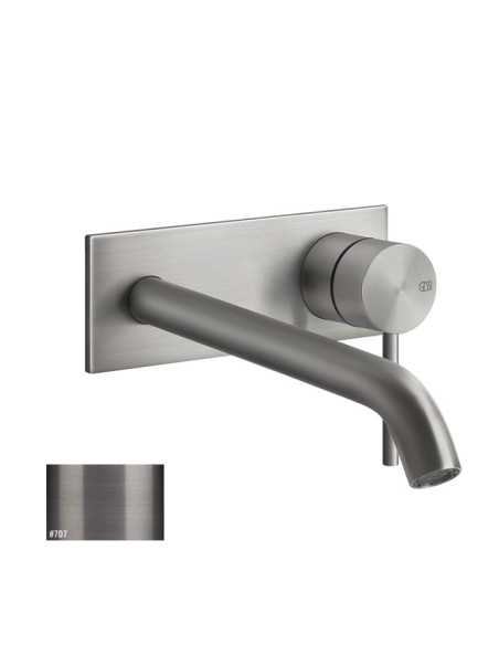 Miscelatore Gessi a incasso per lavabo lunghezza canna personalizzabile serie 316 Flessa cod.54084 esterna cod.54198 incasso ...