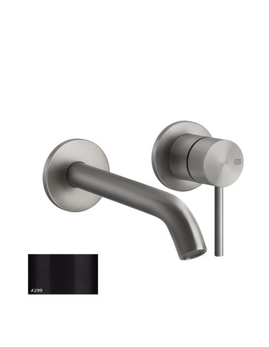 Miscelatore Gessi per lavabo a parete canna lunga serie 316 Flessa cod.54086 esterna cod.54198 incasso - Kallea