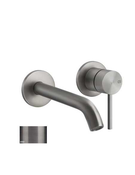 Miscelatore Gessi per lavabo a parete canna lunga serie 316 Flessa cod.54086 esterna cod.54198 incasso - Kallea