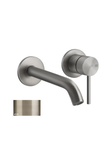 Miscelatore Gessi per lavabo a parete canna lunga serie 316 Flessa cod.54086 esterna cod.54198 incasso - Kallea