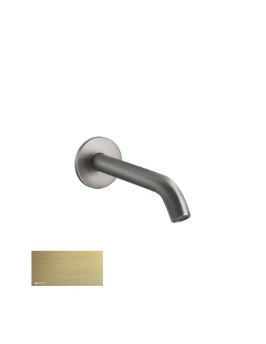 Bocca lavabo a muro personalizzata Gessi serie 316 cod.54210 senza scarico - Kallea