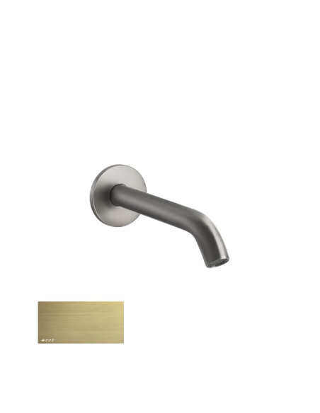 Bocca lavabo a muro personalizzata Gessi serie 316 cod.54210 senza scarico - Kallea