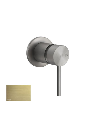 Miscelatore a parete lavabo/doccia Gessi 1 via serie 316 Flessa cod.54019 esterna cod.54055 incasso - Kallea