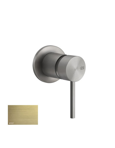 Miscelatore a parete lavabo/doccia Gessi 1 via serie 316 Flessa cod.54019 esterna cod.54055 incasso - Kallea