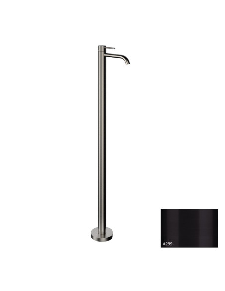 Miscelatore da terra lavabo Gessi serie 316 Flessa cod.54097 parte esterna - 46189 parte incasso - Kallea