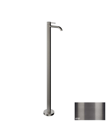 Miscelatore da terra lavabo Gessi serie 316 Flessa cod.54097 parte esterna - 46189 parte incasso - Kallea