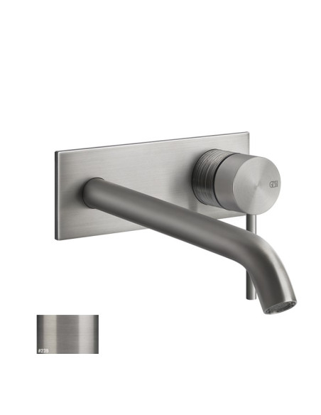 Miscelatore Gessi a incasso per lavabo canna lunga serie 316 Trame cod.54390 + 54198 con parte incasso - Kallea