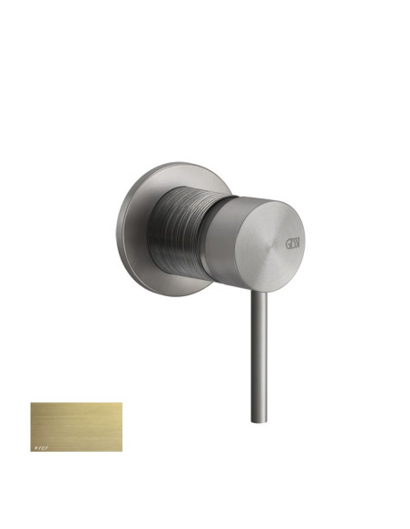 Miscelatore a parete lavabo/doccia Gessi 1 via serie 316 Trama cod.54319 esterna cod.54055 incasso - Kallea