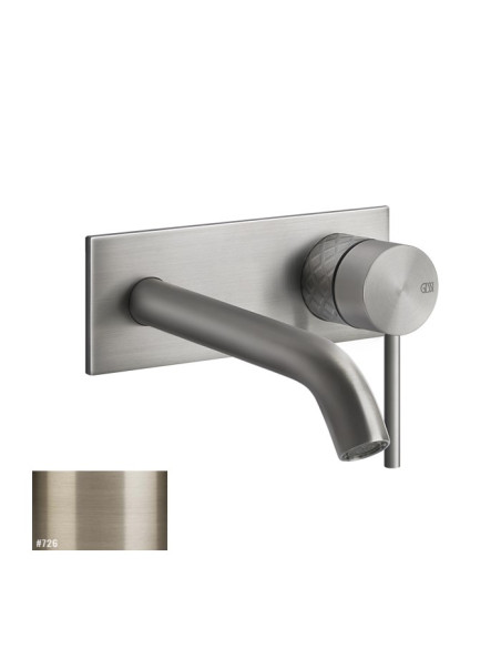 Miscelatore Gessi a incasso per lavabo canna media serie 316 Intreccio cod.54188 + 54198 con parte incasso - Kallea