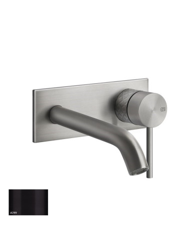 Miscelatore Gessi a incasso per lavabo canna lunghezza personalizzabile serie 316 Intreccio cod.54184 + 54198 con parte incas...