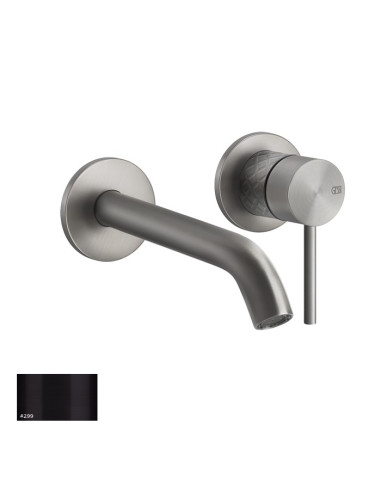 Miscelatore Gessi a incasso per lavabo canna media serie 316 Intreccio cod.54183 + 54198 con parte incasso - Kallea