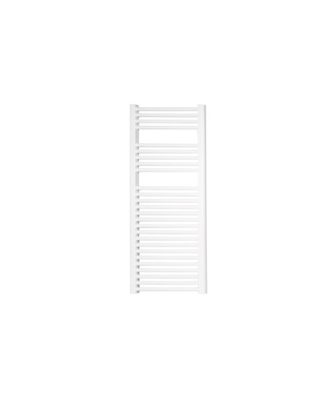 Termoarredo serie Zeta T 1200x500 mm 450 Interasse bianco RAL9016 - Dritto - Kallea