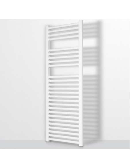 Termoarredo serie Zeta T 1200x550 mm 500 Interasse bianco RAL9016 - Dritto - Kallea