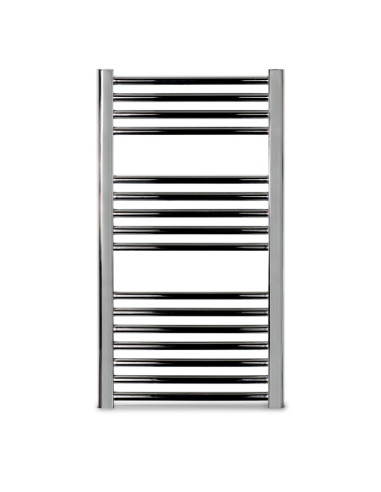 Termoarredo serie Zeta T 800x500 mm 450 Interasse Cromo - Dritto - Kallea