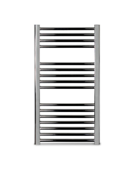 Termoarredo serie Zeta T 800x500 mm 450 Interasse Cromo - Dritto - Kallea