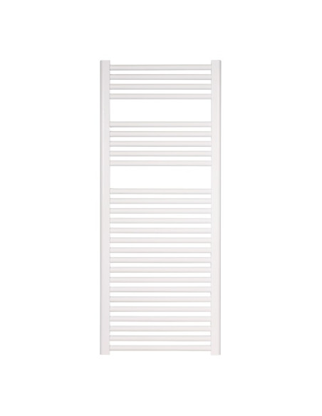 Termoarredo serie Zeta T 1200x500 mm 450 Interasse bianco RAL9016 - Dritto - Kallea