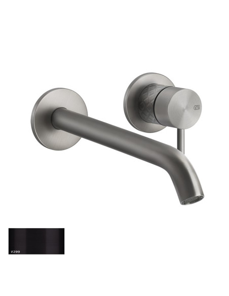 Miscelatore Gessi a incasso per lavabo canna lunghezza personalizzabile serie 316 Intreccio cod.54189 + 54198 con parte incas...