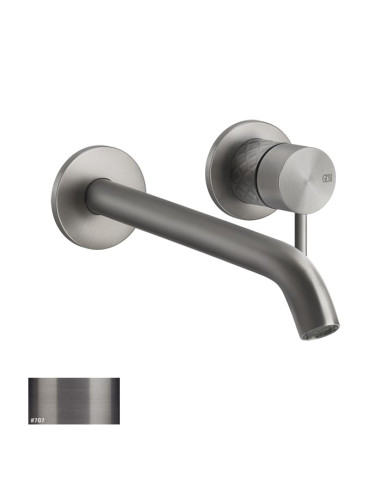 Miscelatore Gessi a incasso per lavabo canna lunghezza personalizzabile serie 316 Intreccio cod.54189 + 54198 con parte incas...