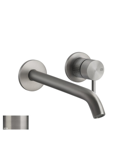 Miscelatore Gessi a incasso per lavabo canna lunghezza personalizzabile serie 316 Meccanica cod.54389 + 54198 con parte incas...