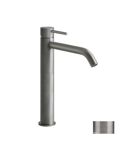 Miscelatore Lavabo alto Gessi serie 316 Cesello bocca lunga 54406 con flessibili di collegamento - Kallea