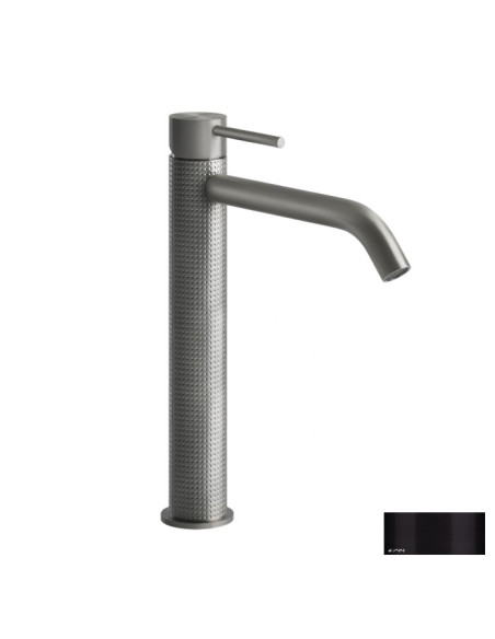 Miscelatore Lavabo alto Gessi serie 316 Cesello bocca lunga 54406 con flessibili di collegamento - Kallea