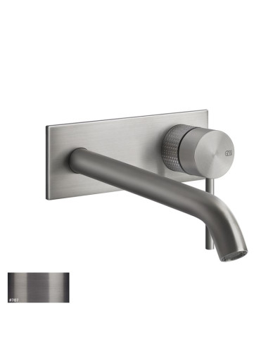 Miscelatore Gessi a incasso per lavabo canna lunga serie 316 Cesello cod.54490 + 54198 con parte incasso - Kallea