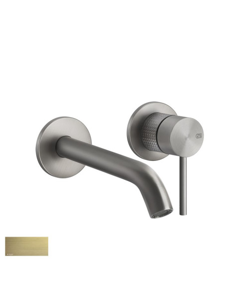 Miscelatore Gessi a incasso per lavabo canna media serie 316 Cesello cod.54483 + 54198 con parte incasso - Kallea