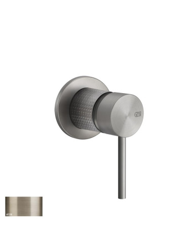 Miscelatore a parete lavabo/doccia Gessi 1 via serie 316 Cesello cod.54419 esterna cod.54055 incasso - Kallea