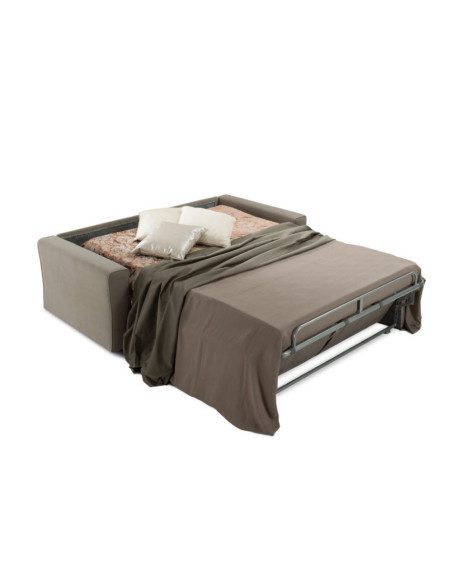 Divano letto Carter 140 Enjoy09 3 posti Khaki - Kallea