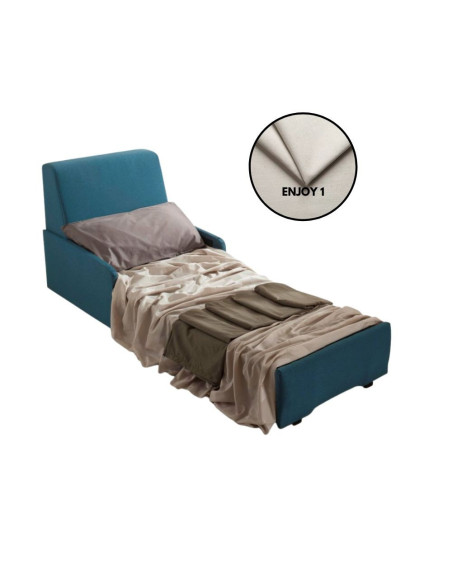 Poltrona letto estraibile Elly II colore beige - Kallea