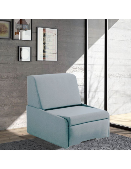 Poltrona letto estraibile Elly II colore grigio - Kallea